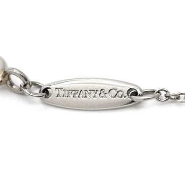 ティファニー Tiffany & Co カラー バイザヤード ペンダント プラチナシルバー Pt950 サファイア ネックレス T&Co. 1石 エルサペレッティ