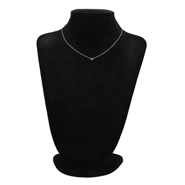 ティファニー Tiffany & Co カラー バイザヤード ペンダント プラチナシルバー Pt950 サファイア ネックレス T&Co. 1石 エルサペレッティ