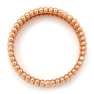 ヴァンクリーフアーペル Van Cleef & Arpels ペルレ シニアチュール VCARN32400 ローズゴールド K18PG #64(JP24) リング 指輪 ピンクゴールド 750AU 18金 23.5号