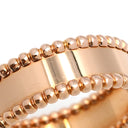 ヴァンクリーフアーペル Van Cleef & Arpels ペルレ シニアチュール VCARN32400 ローズゴールド K18PG #64(JP24) リング 指輪 ピンクゴールド 750AU 18金 23.5号