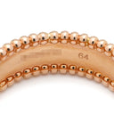ヴァンクリーフアーペル Van Cleef & Arpels ペルレ シニアチュール VCARN32400 ローズゴールド K18PG #64(JP24) リング 指輪 ピンクゴールド 750AU 18金 23.5号