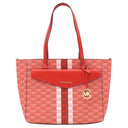 マイケルコース Michael Kors MAISIE 3 IN 1 トート ラージ 35F3G5MT3I ダークサングリア PVC レザー トートバッグ ゴールド金具 赤 マルチWAY MKシグネチャー A4