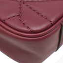 マイケルコース Michael Kors ジェットセット ショルダー 32F1GJ6M2L ボルドー レザー ショルダーバッグ ゴールド金具 ロゴ キルティング