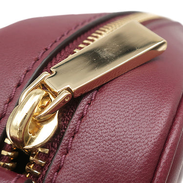 マイケルコース Michael Kors ジェットセット ショルダー 32F1GJ6M2L ボルドー レザー ショルダーバッグ ゴールド金具 ロゴ キルティング