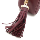 マイケルコース Michael Kors ジェットセット ショルダー 32F1GJ6M2L ボルドー レザー ショルダーバッグ ゴールド金具 ロゴ キルティング