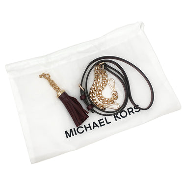 マイケルコース Michael Kors ジェットセット ショルダー 32F1GJ6M2L ボルドー レザー ショルダーバッグ ゴールド金具 ロゴ キルティング