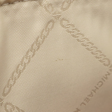 マイケルコース Michael Kors MERCER ベルテッド サッチェル スモール 30S9GM9S1B レッド×ブラウン PVC レザー 2WAYバッグ ゴールド金具 パドックチャーム