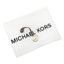 マイケルコース Michael Kors シャーロット ラージ トップジップ トート 35T0GCFT3B バニラ PVC レザー トートバッグ ゴールド金具 白 茶 MKシグネチャー
