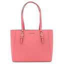 マイケルコース Michael Kors CHARLOTTE 3 IN 1 トート ラージ 35R3GCFT3T ティーローズ レザー トートバッグ ゴールド金具 マルチWAY A4