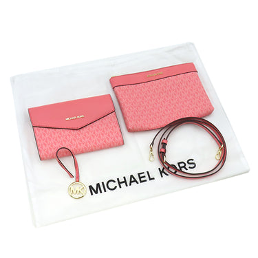 マイケルコース Michael Kors CHARLOTTE 3 IN 1 トート ラージ 35R3GCFT3T ティーローズ レザー トートバッグ ゴールド金具 マルチWAY A4