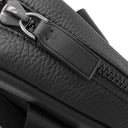マイケルコース Michael Kors グレイソン スリム ペブルドレザー ブリーフケース 33S9MGYA2L ブラック レザー ビジネスバッグ シルバー金具 黒 A4サイズ