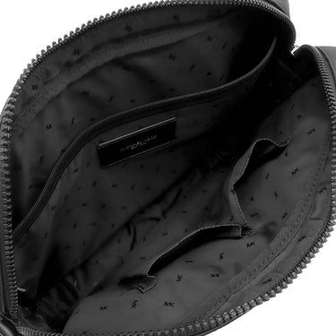 マイケルコース Michael Kors グレイソン スリム ペブルドレザー ブリーフケース 33S9MGYA2L ブラック レザー ビジネスバッグ シルバー金具 黒 A4サイズ