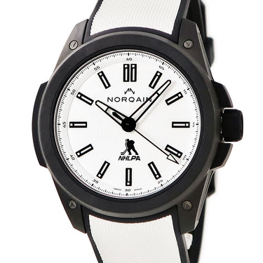 腕時計 ノルケイン NORQAIN インディペンデンス ワイルドワン NHLPA NNQ3000QBB1LA/W001/3W1WBR.20BQ 自動巻き メンズ 新品同様 限定