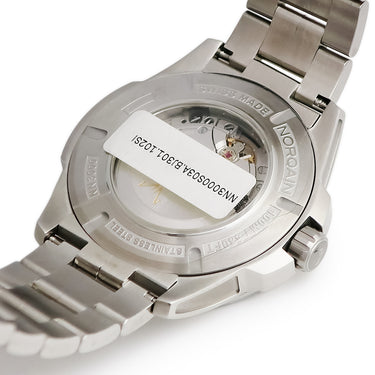 腕時計 ノルケイン NORQAIN インディペンデンス JP ブラックスクラッチ 42mm NN3000S03A/BJ301/102SI 自動巻き メンズ 未使用