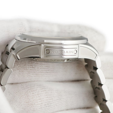 腕時計 ノルケイン NORQAIN インディペンデンス スケルトン クロノ 42mm NN3200SC/B323/102SKC 自動巻き メンズ 未使用品 限定