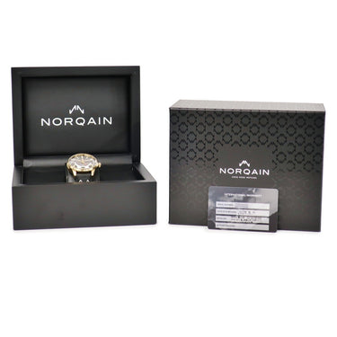 腕時計 ノルケイン NORQAIN フリーダム 60 GMT 40mm ブロンズ アンスラサイト NNZ2100ZLG/T215/20BPR.18Z 自動巻き メンズ OH済 限定