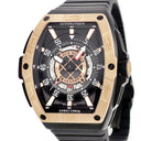 腕時計 フランクミュラー FRANCK MULLER スカファンダー SKF 46 DV SCDT TTNR BR5N NR 自動巻き メンズ 新品同様 K18PG×Ti ブラック バー 黒