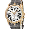 腕時計 ロジェデュブイ ROGER DUBUIS エクスカリバー 36 DBEX0461 自動巻き メンズ K18PG無垢 シルバー スモールセコンド