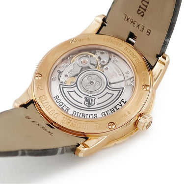 腕時計 ロジェデュブイ ROGER DUBUIS エクスカリバー 36 DBEX0461 自動巻き メンズ K18PG無垢 シルバー スモールセコンド