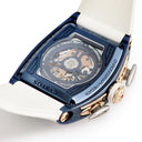 腕時計 クストス CVSTOS チャレンジ シーライナー クロノ レガッタ CVGT-SEA-REGATA-CP5N 自動巻き メンズ K18RG×SS コンビ 青PVD