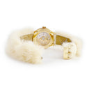 腕時計 ゼニス ZENITH ベビースター エリート 23.1220.67 自動巻き レディース K18YG無垢 純正ダイヤ ギョウシェ アラビア