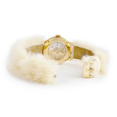 腕時計 ゼニス ZENITH ベビースター エリート 23.1220.67 自動巻き レディース K18YG無垢 純正ダイヤ ギョウシェ アラビア