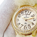 腕時計 ゼニス ZENITH ベビースター エリート 23.1220.67 自動巻き レディース K18YG無垢 純正ダイヤ ギョウシェ アラビア