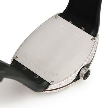 腕時計 フランクミュラー FRANCK MULLER ヴァンガード V45SCDT 自動巻き メンズ 全面ダイヤ パヴェ トノー アラビア