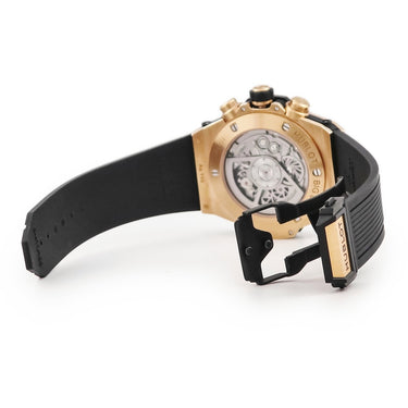 腕時計 ウブロ HUBLOT ビッグバン ウニコ クロノ パーペチュアルカレンダー キングゴールド 406.OM.0180.RX 自動巻き メンズ 月相