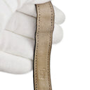 腕時計 カルティエ Cartier サントス ロンド クロノグラフ WM400151 クオーツ レディース K18YG無垢 純正ダイヤ 青針 ローマン