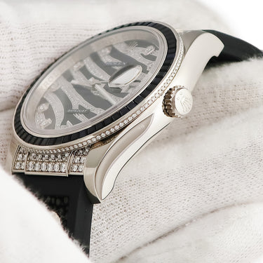 腕時計 ロレックス ROLEX デイトジャスト 36 ロイヤルブラック 116199SANR M番 自動巻き メンズ M番 K18WG 純正ダイヤ ゼブラ柄