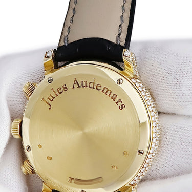 腕時計 オーデマピゲ AUDEMARS PIGUET ジュール オーデマ 25999BA.ZZ.D088CR.01 自動巻き メンズ K18YG無垢 純正ダイヤ スモールセコンド