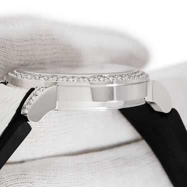 腕時計 ハリーウィンストン Harry Winston オーシャン バイレトログラード OCEABI36WW058 自動巻き レディース K18WG無垢 純正ダイヤ シェル