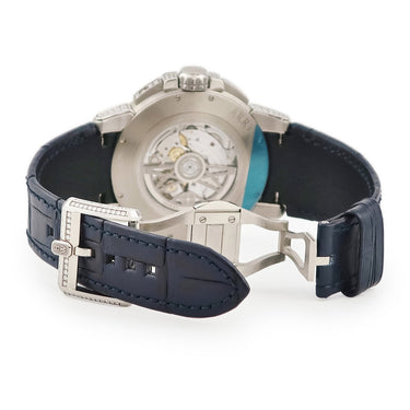 腕時計 ハリーウィンストン Harry Winston オーシャン バイレトログラード OCEABI42WW002 自動巻き メンズ K18WG無垢 純正ダイヤ シェル