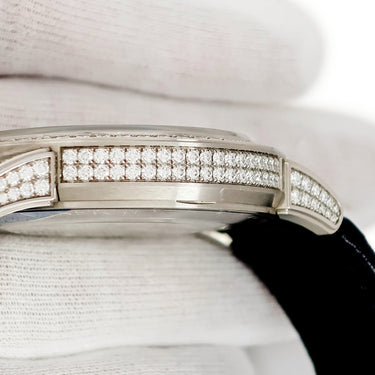 腕時計 ハリーウィンストン Harry Winston オーシャン バイレトログラード OCEABI42WW002 自動巻き メンズ K18WG無垢 純正ダイヤ シェル