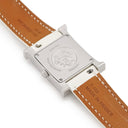 腕時計 エルメス HERMES Hウォッチ PM HH4.231 クオーツ レディース 純正ダイヤ パヴェ H型 スクエア