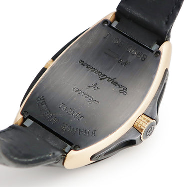腕時計 フランクミュラー FRANCK MULLER コンキスタドール グランプリ 8900SCJ 自動巻き メンズ K18PG×Ti コンビ デイト 日本限定