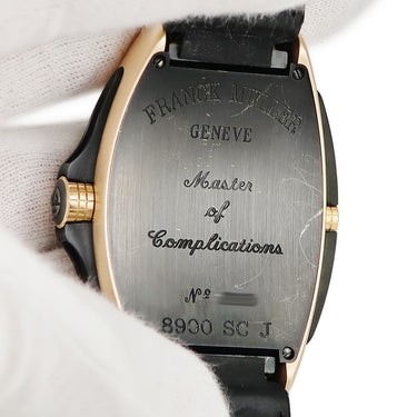 腕時計 フランクミュラー FRANCK MULLER コンキスタドール グランプリ 8900SCJ 自動巻き メンズ K18PG×Ti コンビ デイト 日本限定