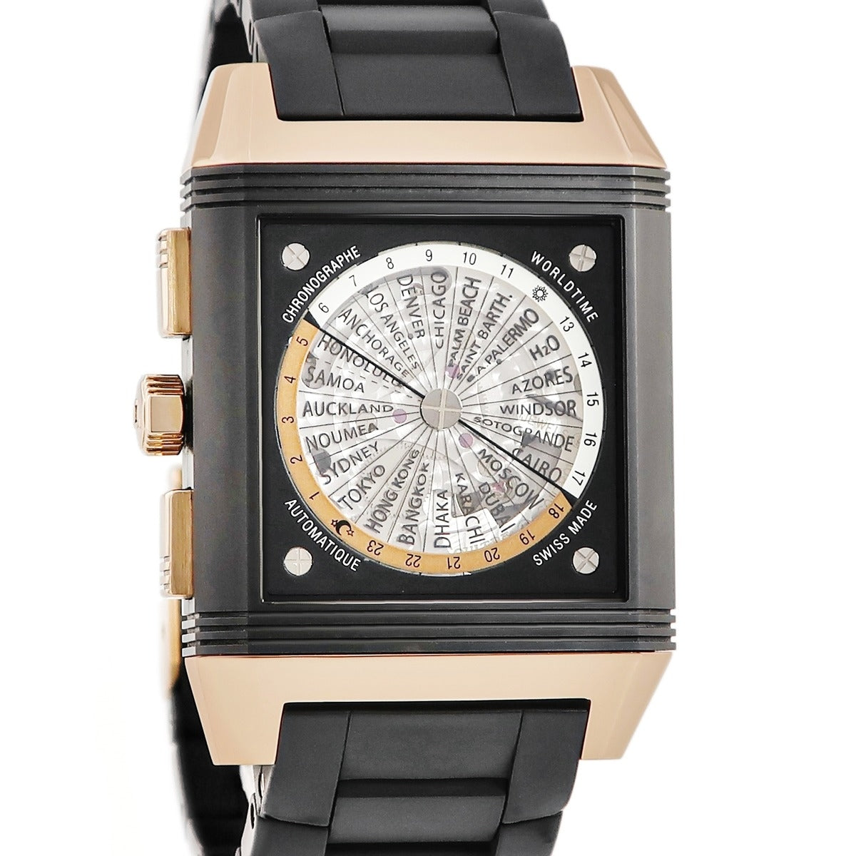 ジャガールクルト JAEGER LECOULTRE レベルソ スクアドラ ワールド