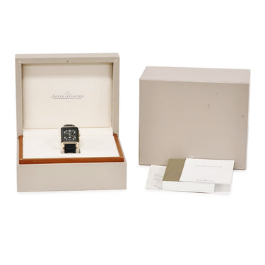 腕時計 ジャガールクルト JAEGER LECOULTRE レベルソ スクアドラ ワールドタイム Q702L67P 231.L.50 自動巻き メンズ K18RG×セラミック 限定