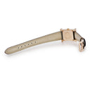 腕時計 エルメス HERMES Hウォッチ ミニ TPM HH1.173 クオーツ レディース K18PG無垢 純正ダイヤ シェル H型 アラビア