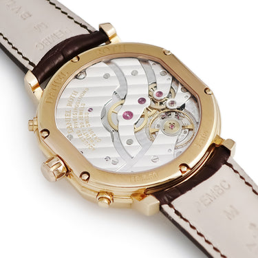 腕時計 ブルガリ BVLGARI ダニエルロート グランドリューン 101845 BRRP46C14GLDMP 手巻き メンズ K18PG無垢 ツートーン アシス