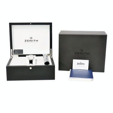 腕時計 ゼニス ZENITH エリート レディ クラシック 33mm 03.2330.679/11.C714 自動巻き レディース シルバー ローマン シンプル