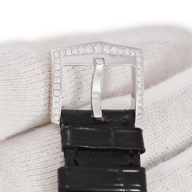 腕時計 ハリーウィンストン Harry Winston アヴェニューC ミッドサイズ 331.UQWL.MD.D3.1 クオーツ メンズ K18WG無垢 純正ダイヤ シェル