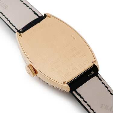 腕時計 フランクミュラー FRANCK MULLER トノウカーベックス クレイジーアワーズ 5850CHDCD 自動巻き メンズ K18PG無垢 純正ダイヤ 10周年