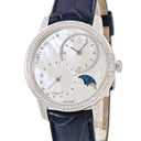 腕時計 ハリーウィンストン Harry Winston ミッドナイト デイト ムーンフェイズ 36mm MIDAMP36WW001 自動巻き メンズ K18WG無垢 純正ダイヤ