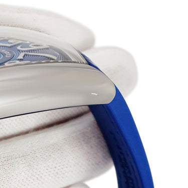 腕時計 フランクミュラー FRANCK MULLER グランド カーベックス CX CX40SCAT 自動巻き メンズ ギョウシェ ブルー 青 アラビア