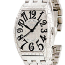 腕時計 フランクミュラー FRANCK MULLER トノウカーベックス アイアンクロコ 8880SC IRON CRO 自動巻き メンズ ビザン数字 シルバー