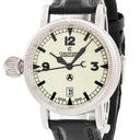 腕時計 クロノスイス CHRONOSWISS タイムマスター レフトハンド CH2833le 自動巻き メンズ 蛍光文字盤 回転ベゼル デイト バー アラビア