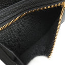 エルメス HERMES ベアン コンビネ ブラック ヴォーエプソン 三つ折り財布 ゴールド金具 黒